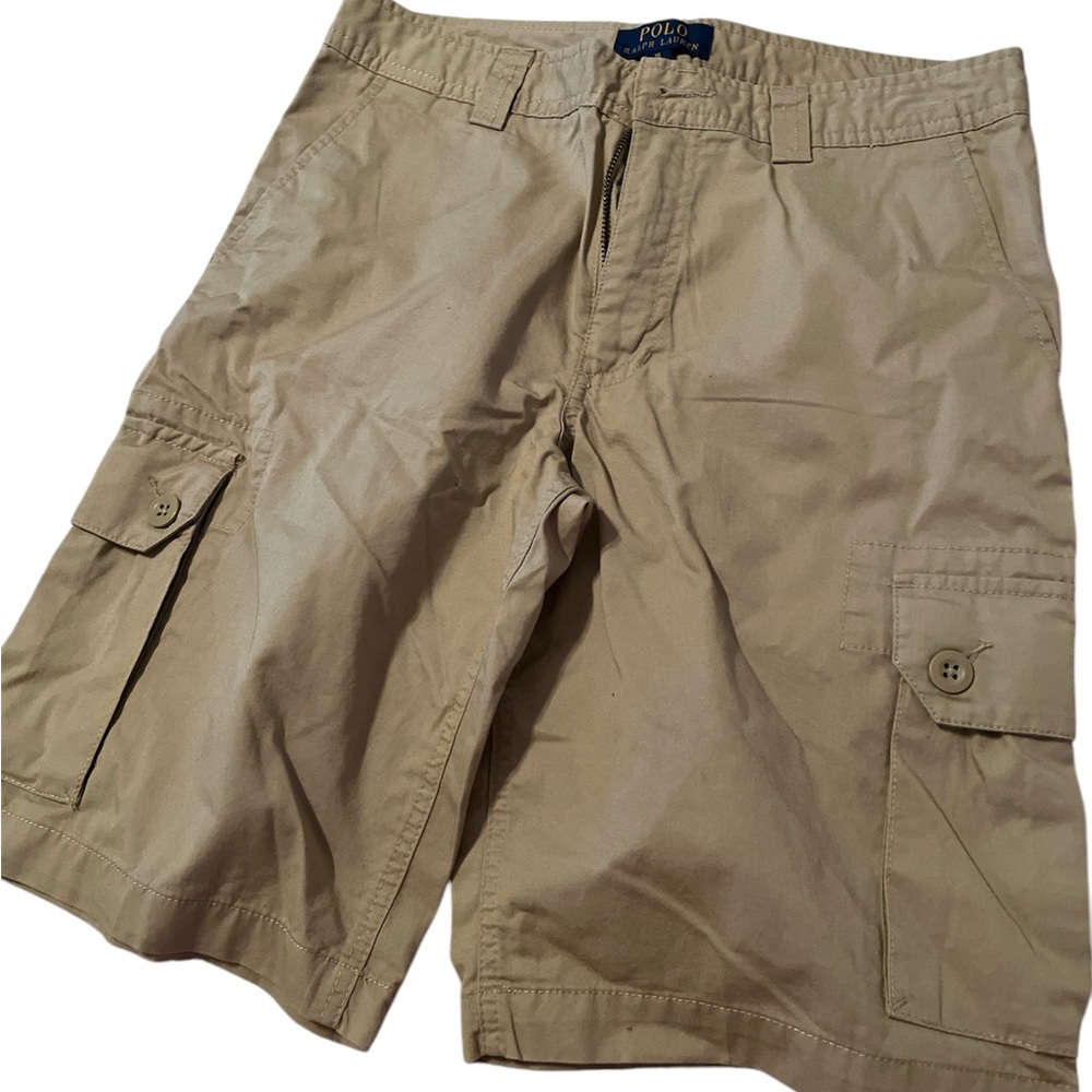 Polo by Ralph Lauren Men's Tan Cargo Shorts